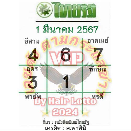 เลขเด็ด ไทยรัฐ-"Thairath lucky numbers"