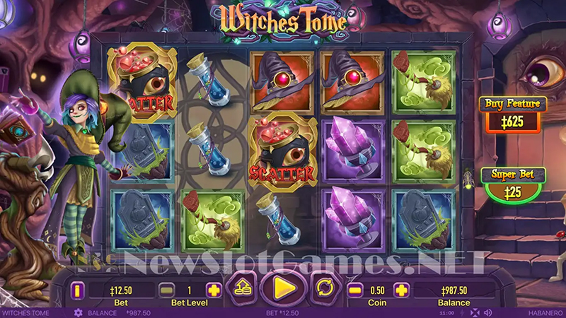 Witches Tome-"Slots"