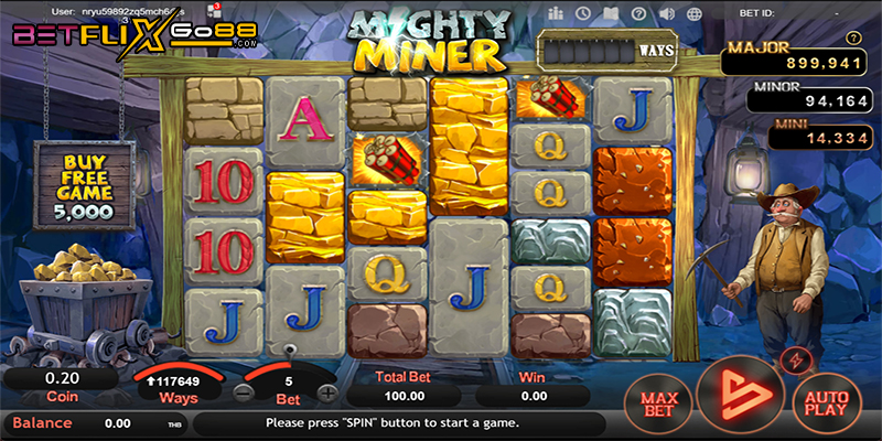 สล็อต Mighty Miners-"Mighty Miners slots"