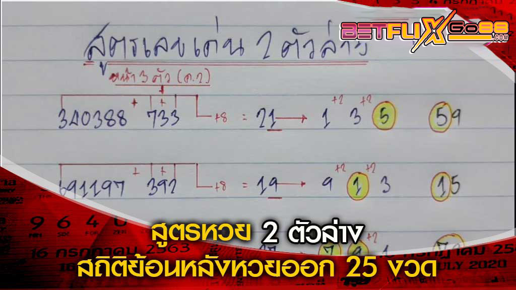 สูตรการคำนวณ เลข - "Formula. for calculating numbers"