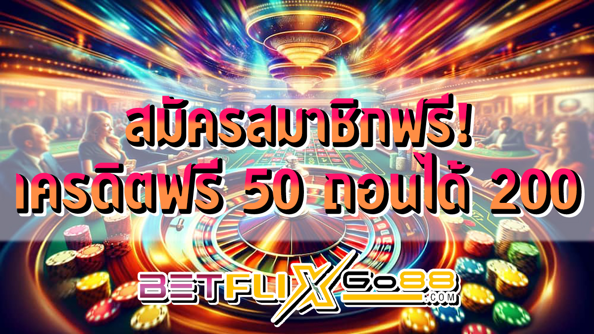 เครดิตฟรี 50 ถอนได้ 200 -"Promotion"